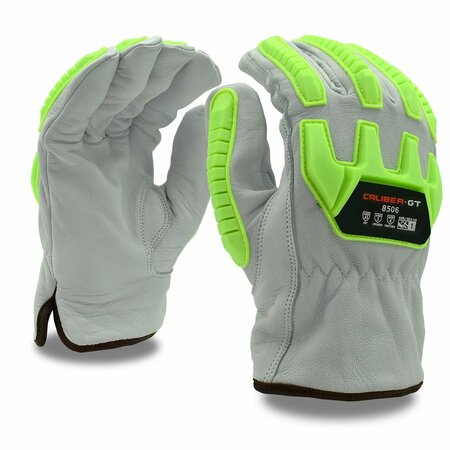 CORDOVA Cut-Resistant Leather Drivers Gloves, Caliber-GT, M 8506M